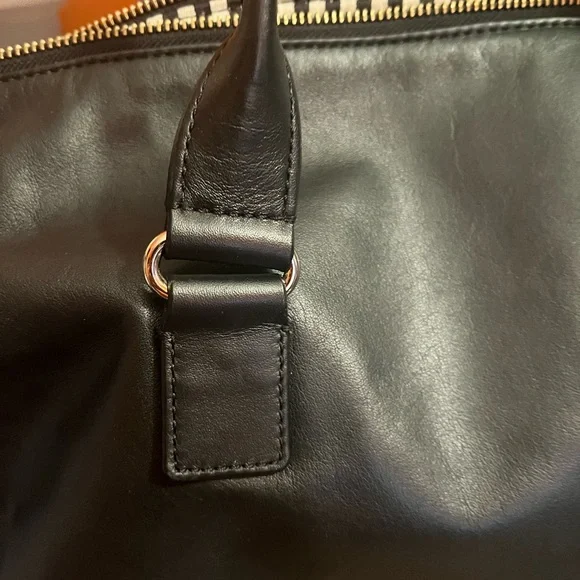 Kate Spade Hampton Road "Theresa" Black Leather Medium Bag - Picture 9 of 11